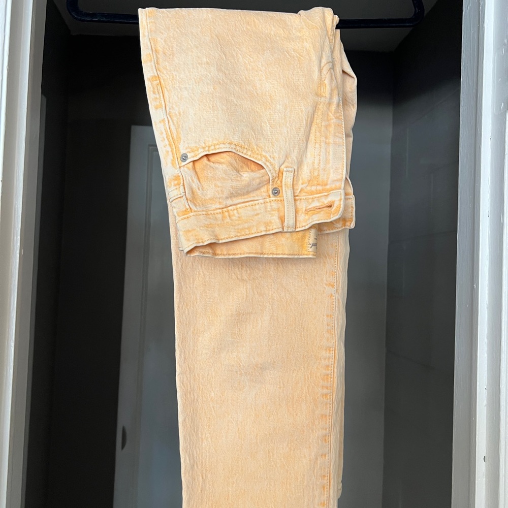 Universal Thread Women's Orange Flare Jeans